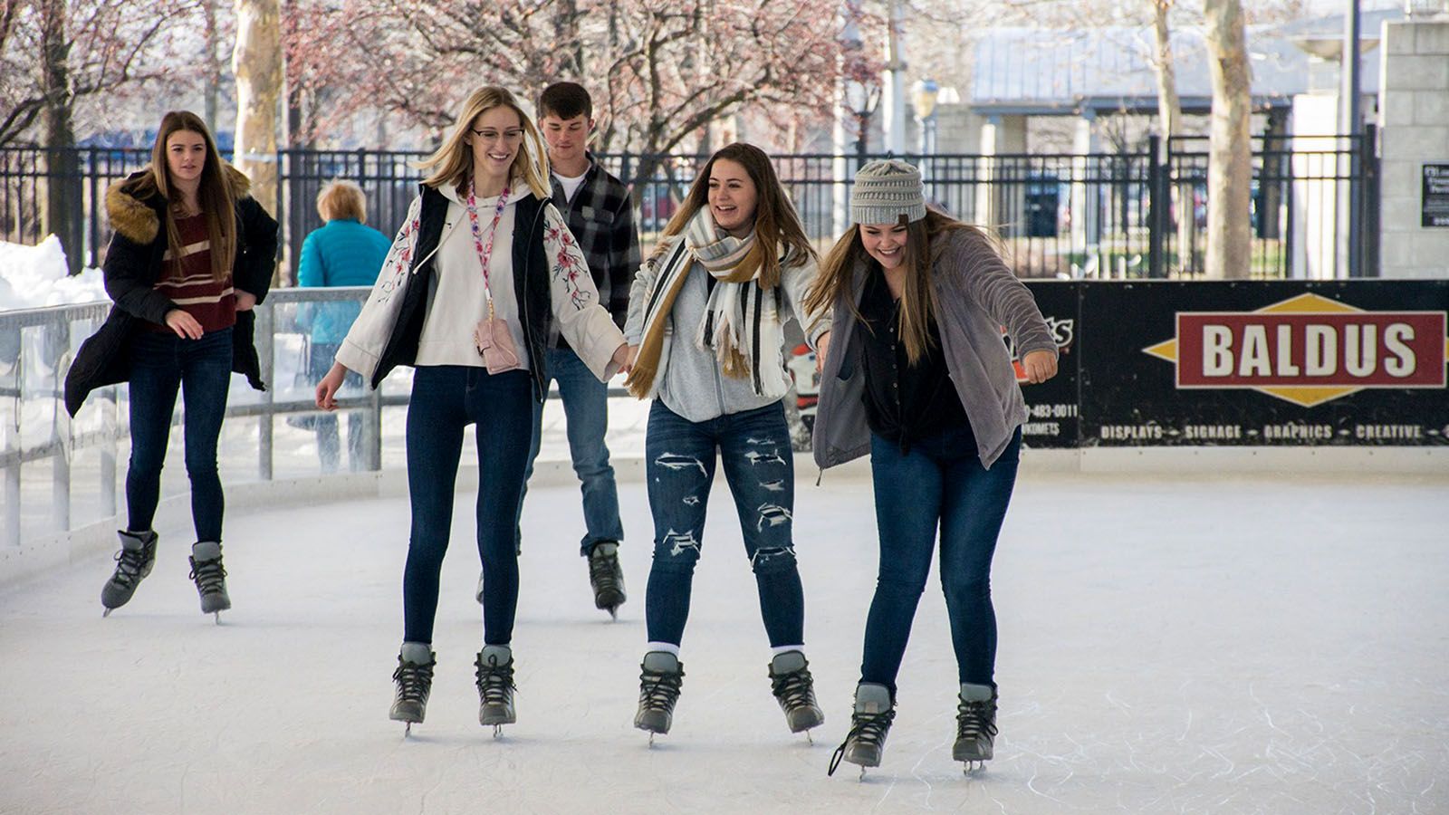 The Headwaters Ice Rink opens Saturday, Nov. 19.