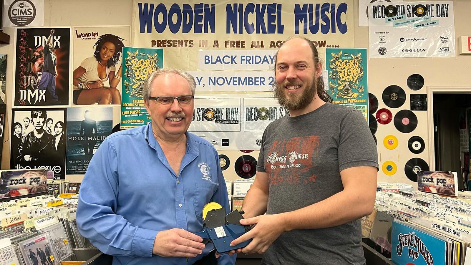 Wooden Nickel Records owner Bob Roets has retired, handing control of the three Fort Wayne stores to his son, Christopher Roets.