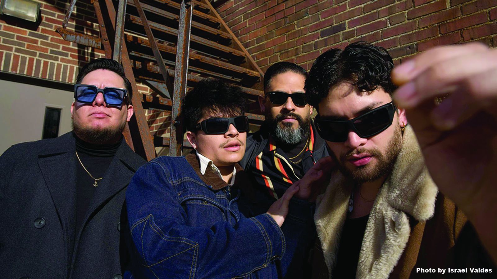 Los Electro will be among the performers Saturday, Dec. 9, at the annual Christmas at Baker Street Centre show. Members of Los Electro are, from left, Joab Castañeda, Daniel Vaides, Jesse Gutierrez, and David Vaides.