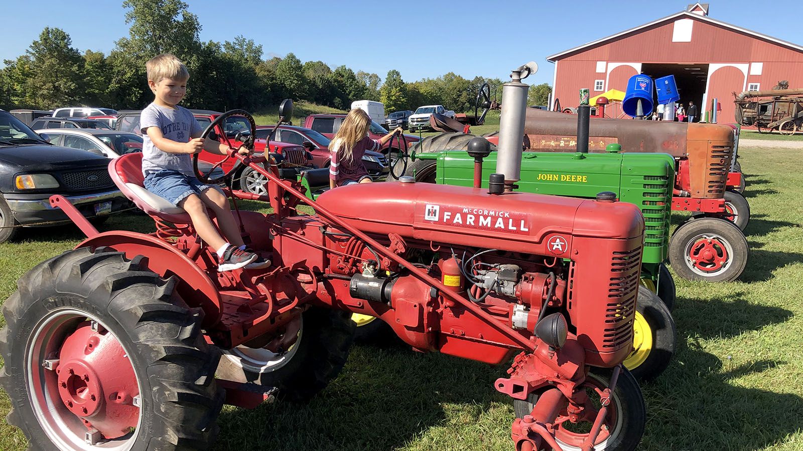 There are plenty of free activities to take part in at Harvest Festival at Salomon Farm Park.