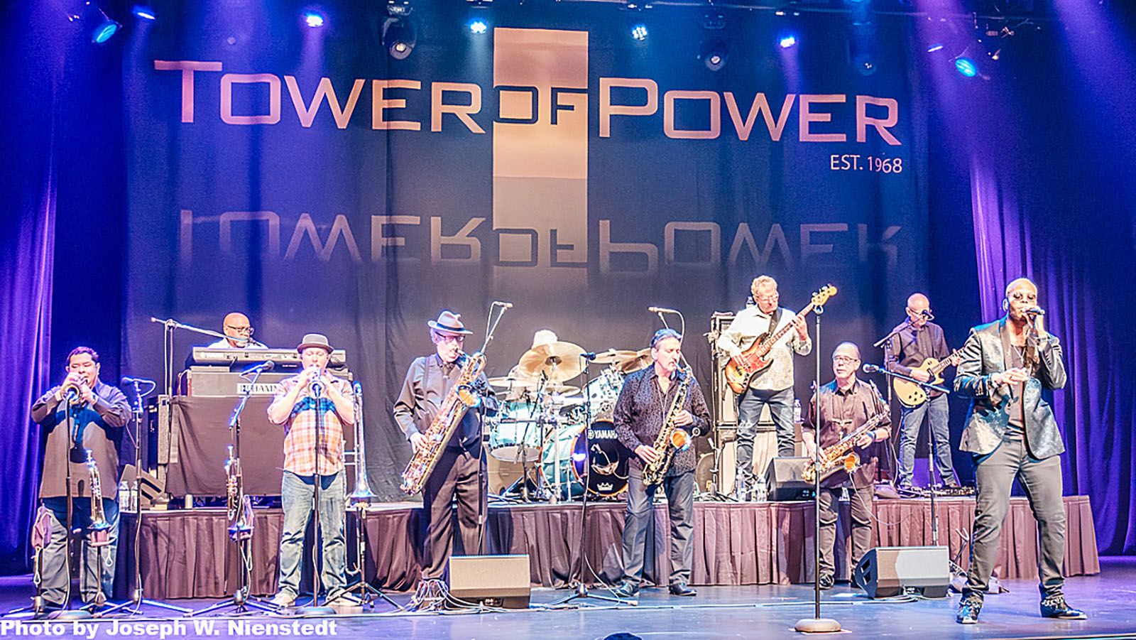 The funk/soul/R&B group Tower of Power will be at The Clyde Theatre on Thursday, Feb. 29, with The Sweetwater All Stars opening.