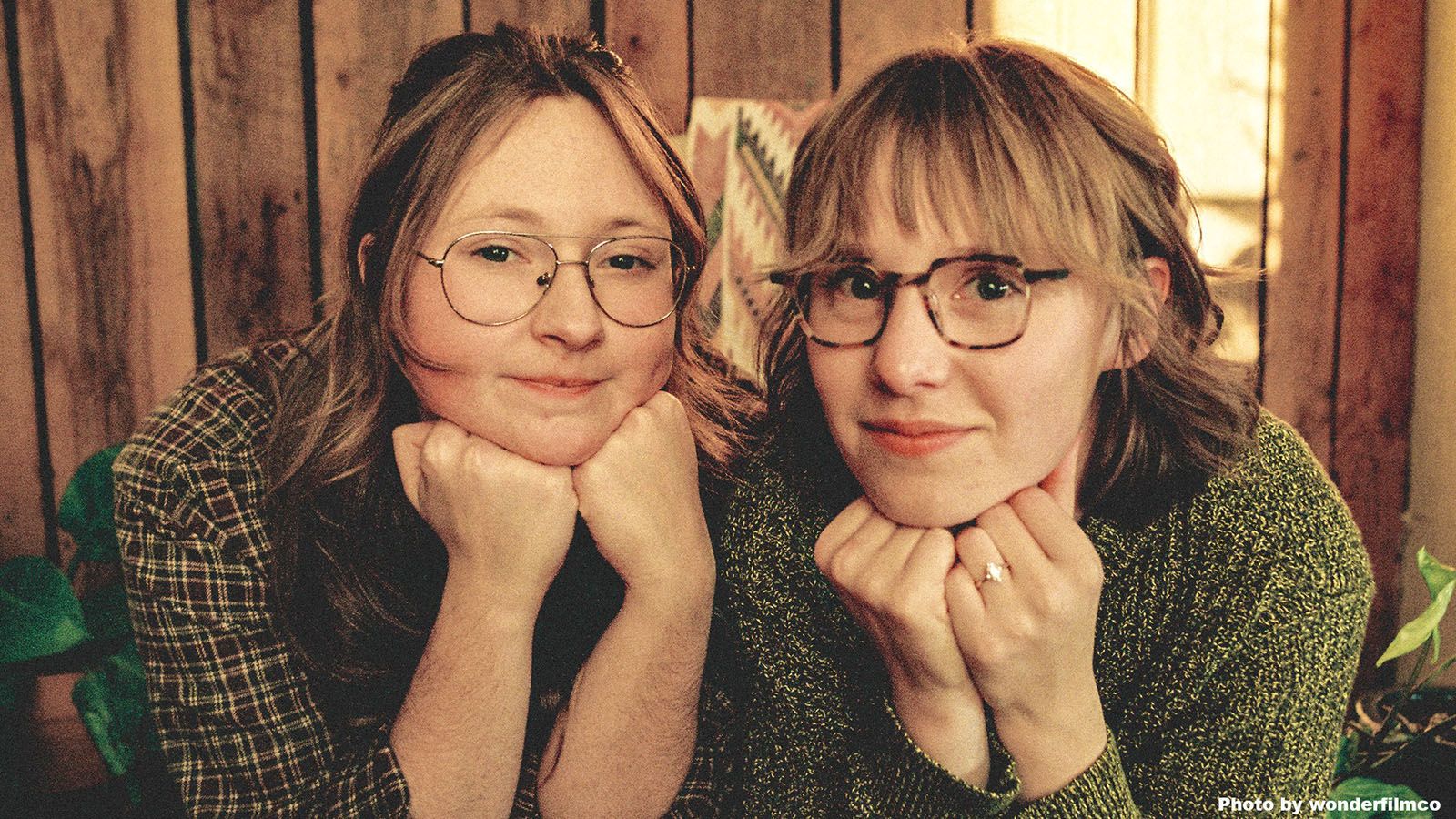 Skye Peterson, left, and Fort Wayne native Addison Agen have formed the indie-folk band Fielder and are looking to raise funds to record their debut album.