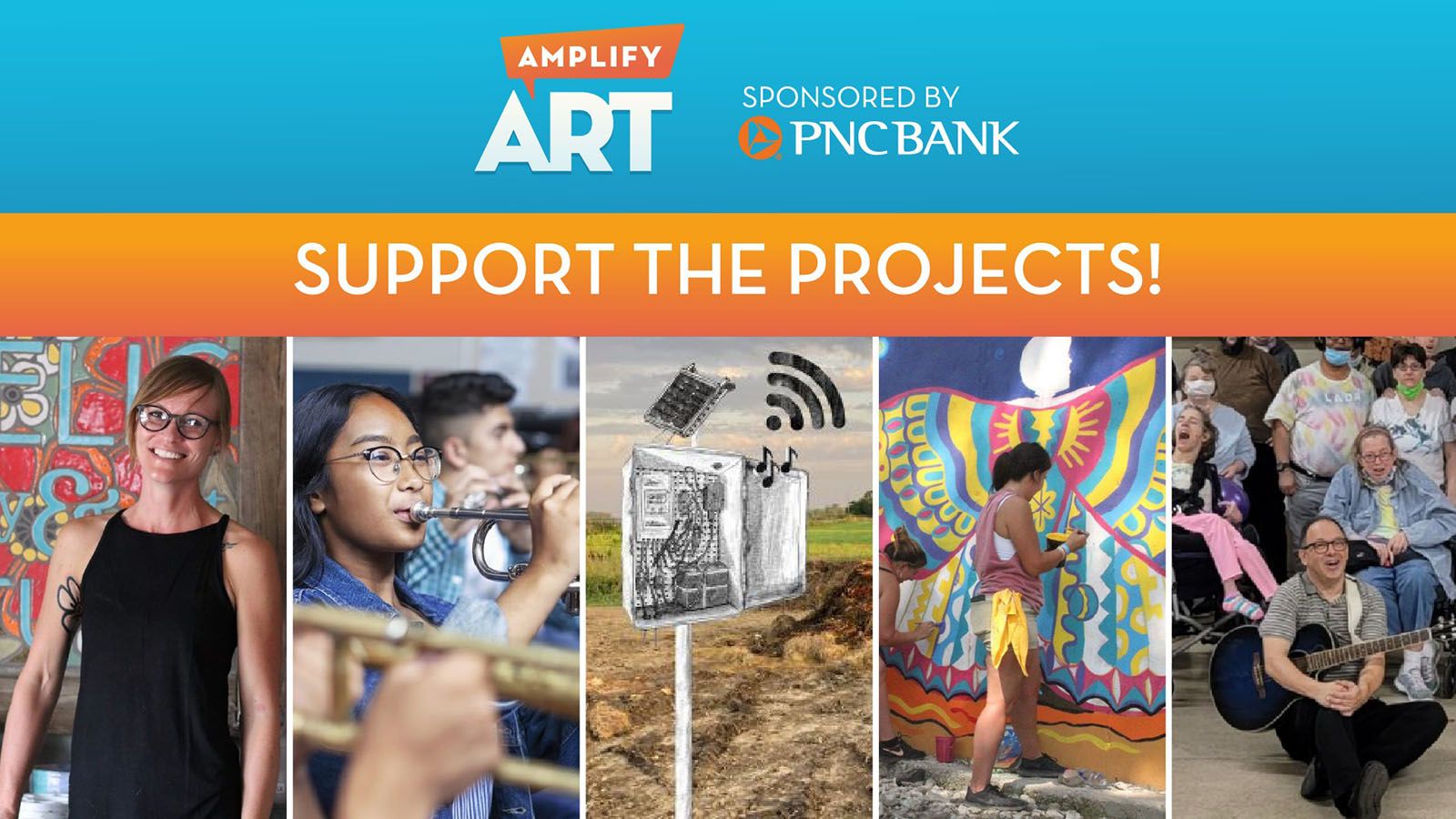 Applications are being accepted for Amplify Art grants from Arts United.