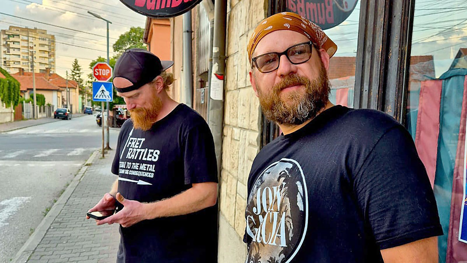 Freddy J. IV, left, and Brenn Beck will close out the Muddy River Concert Series with a raucous Left Lane Cruiser show on Wednesday, Aug. 21, at Promenade Park.