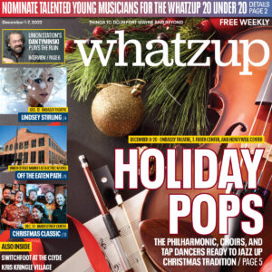 The Phil's Holiday Pops concerts are featured on the cover of this week's issue.