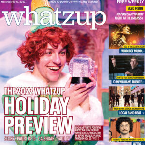 Edition features calendar of holiday events.
