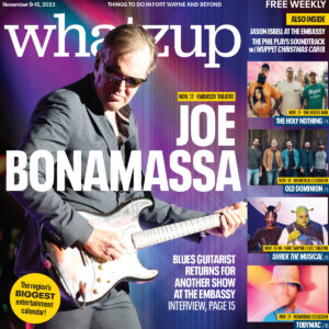 Blues rocker Joe Bonamassa's show at Embassy Theatre is this week's cover story.